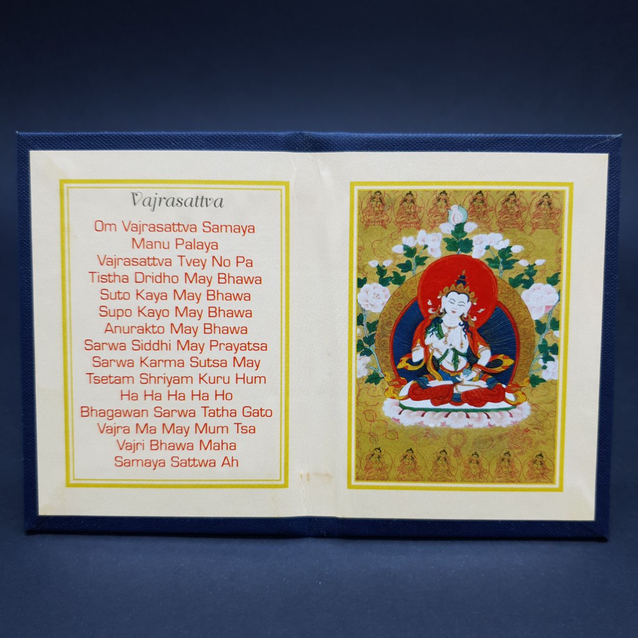 Mini Thangka Dobrável Vajrasattva